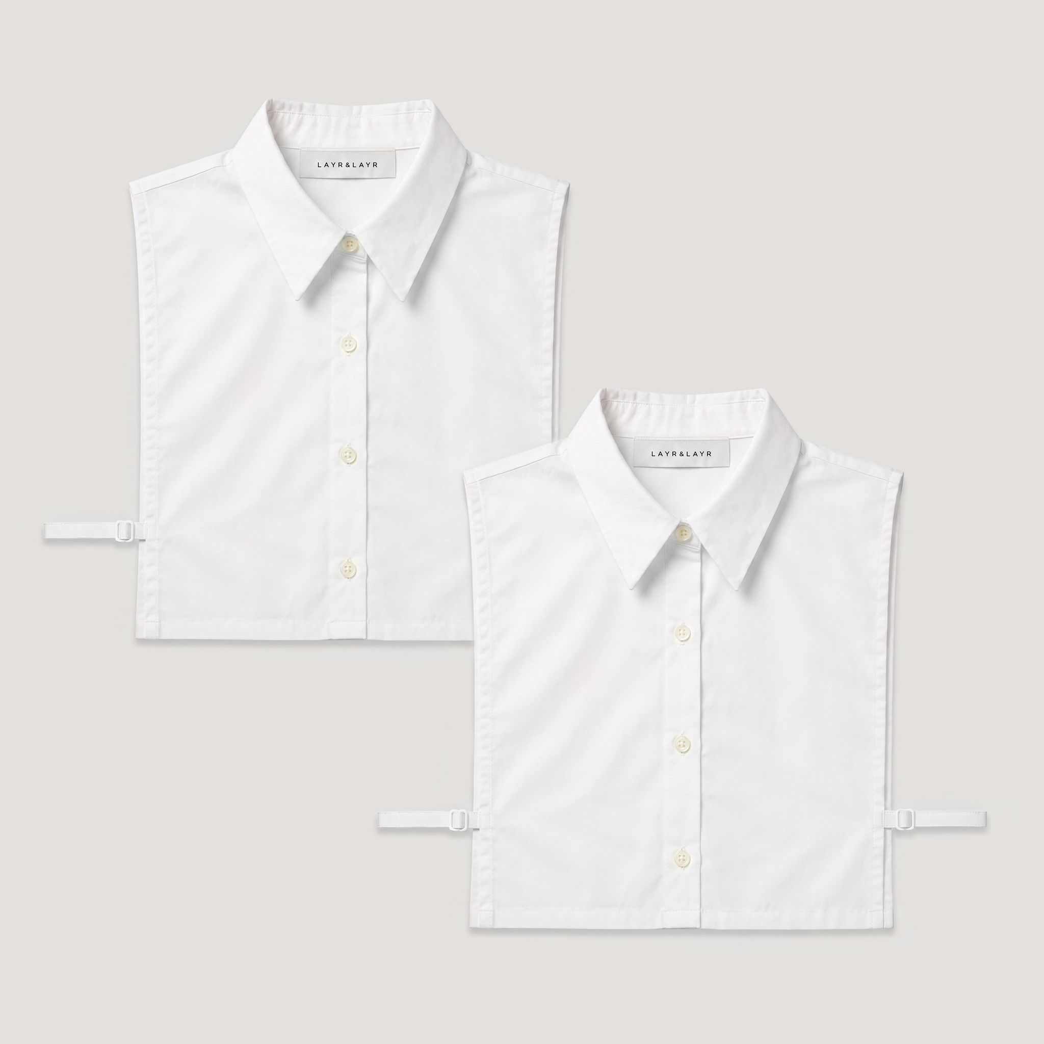 The Classic Collar - 2-Pack Snow White
